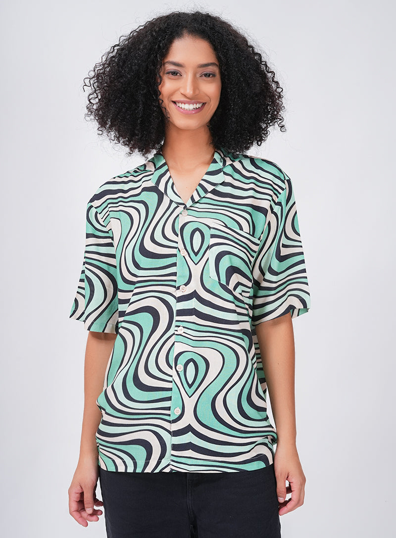 WAVY BABY PRINTED SHIRT