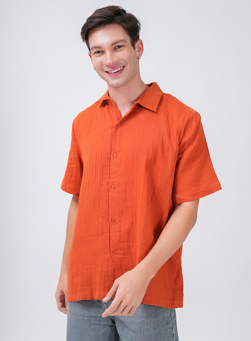 COMFORT AND CHARM SHIRT | ORANGE