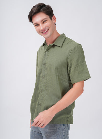 COMFORT AND CHARM SHIRT | OLIVE GREEN