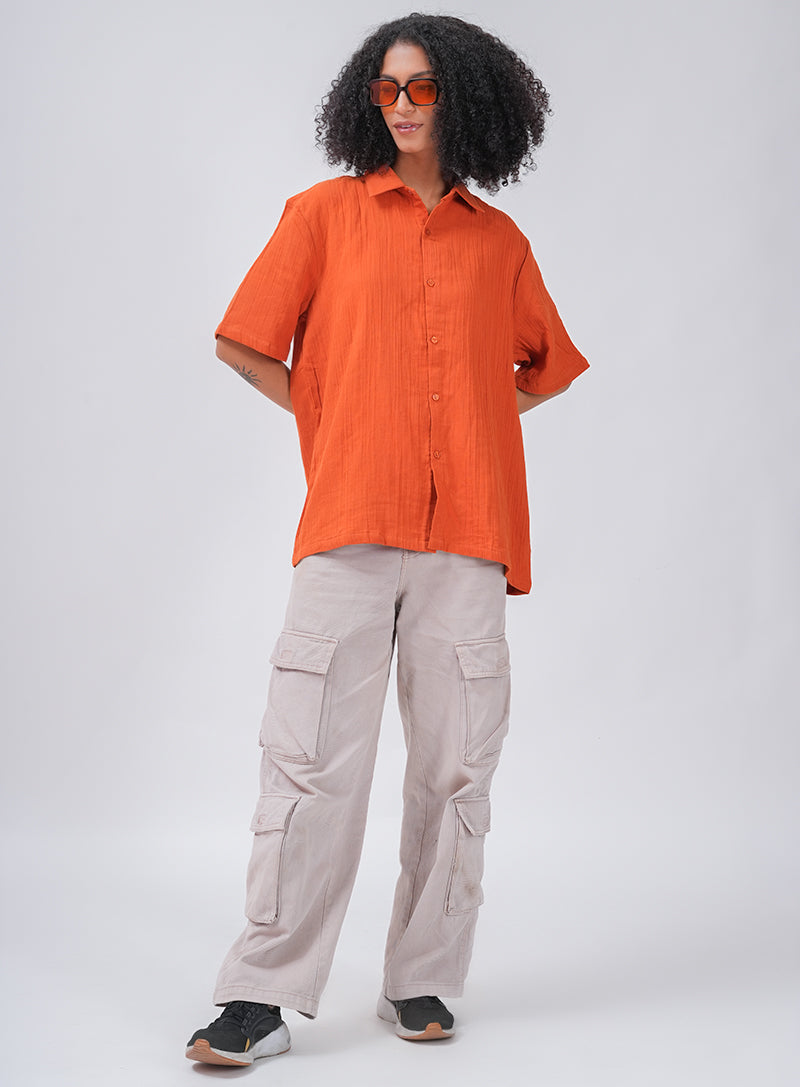 COMFORT AND CHARM SHIRT | ORANGE