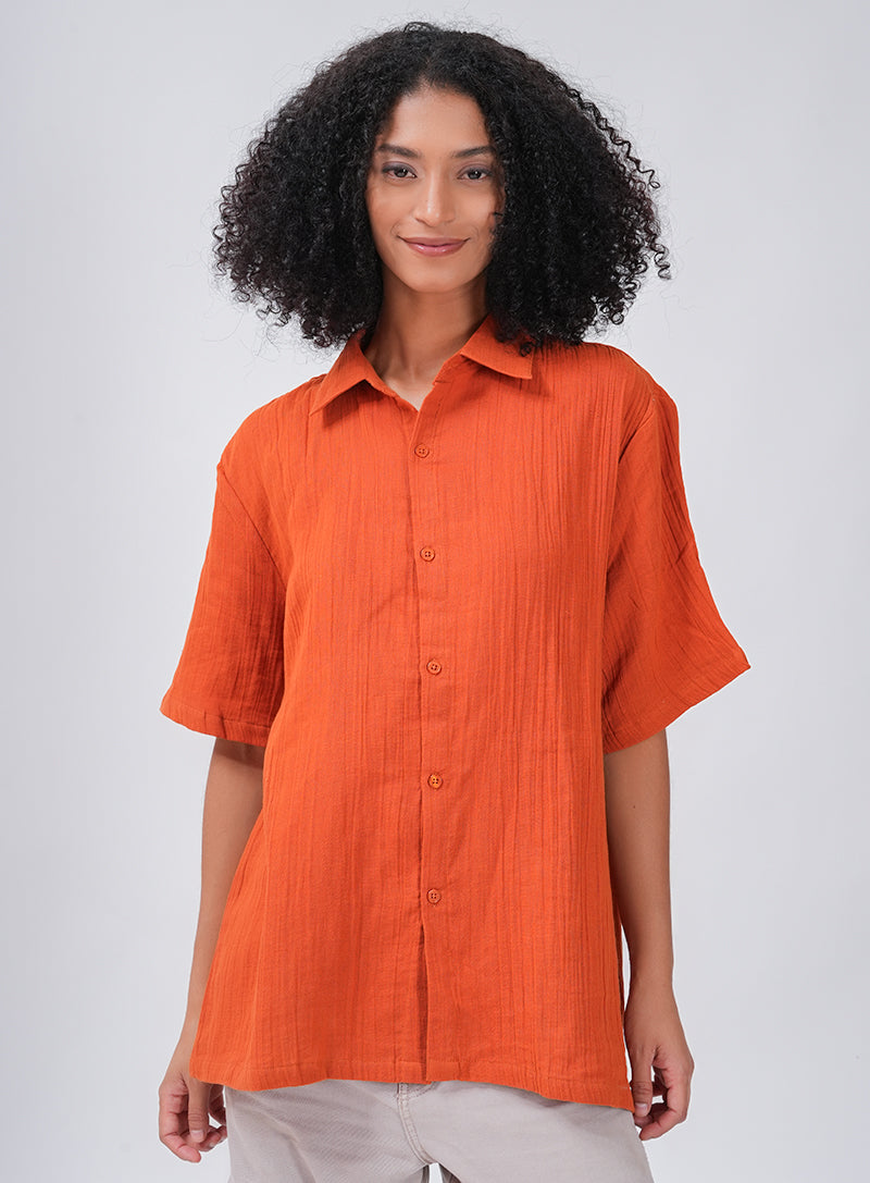 COMFORT AND CHARM SHIRT | ORANGE