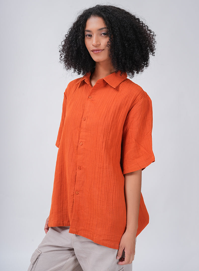 COMFORT AND CHARM SHIRT | ORANGE