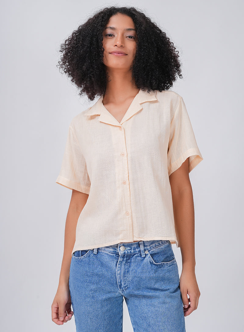 BACK TO BASICS SHIRT | BEIGE