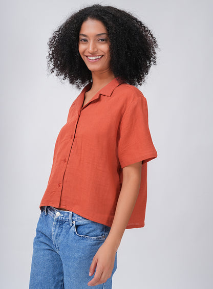 BACK TO BASICS SHIRT | ORANGE