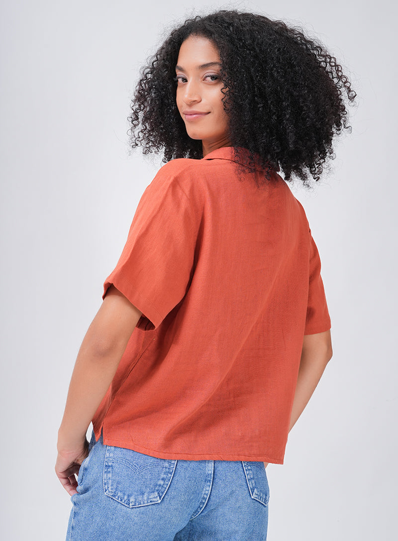 BACK TO BASICS SHIRT | ORANGE