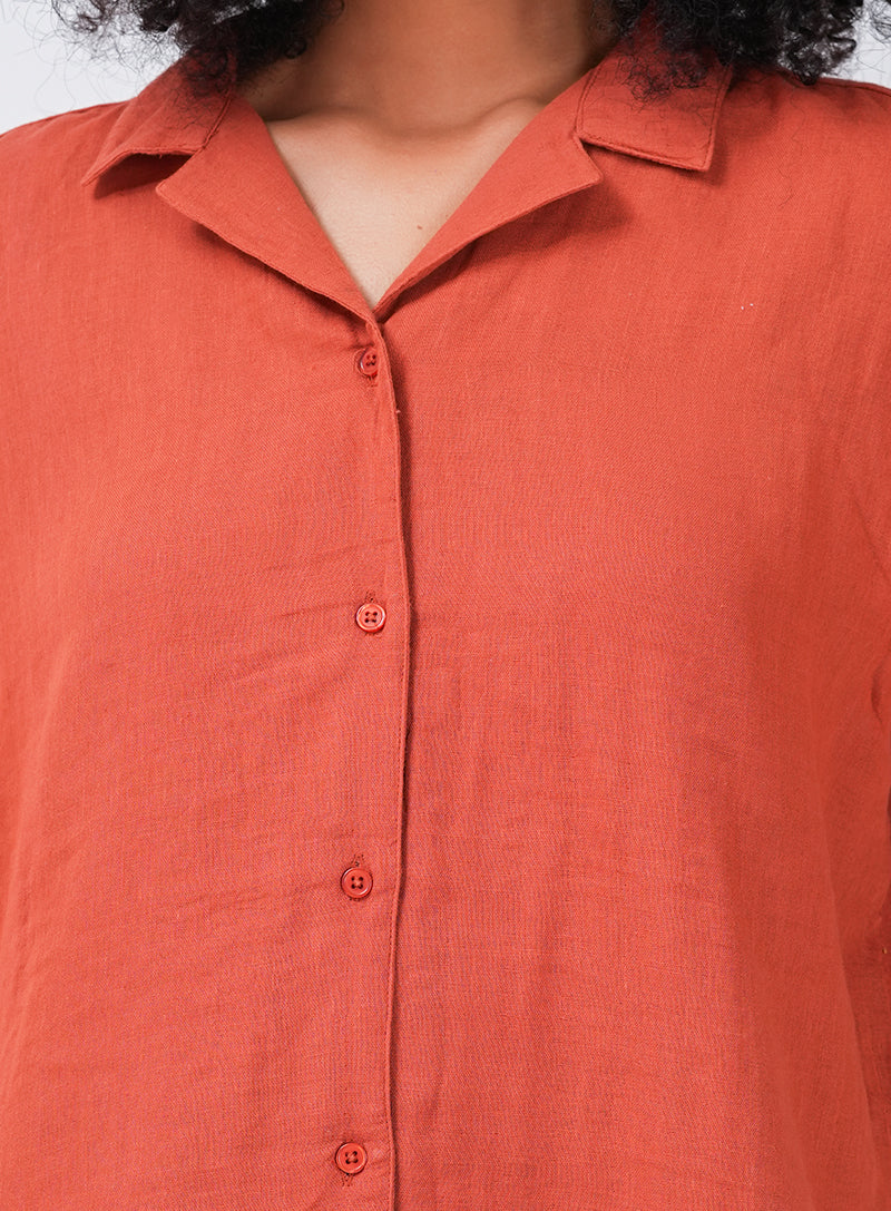 BACK TO BASICS SHIRT | ORANGE